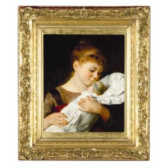 Holding the Baby by Rudolf Alfred Jaumann