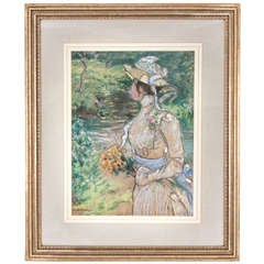 "Collecting the Flowers" by William Robinson
