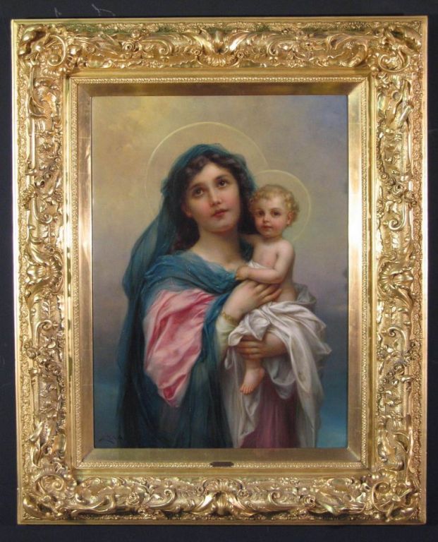 Hans Zatzka was born in 1859 in Vienna, where he studied at the Academie des Beaux-Arts from 1877 to 1882. He was a highly regarded painter of religious scenes and allegorical subjects, and was commissioned to decorate several churches in Austria
