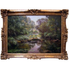 A View of the Eure by René Charles Edmond His