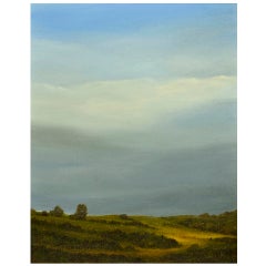 Ahzad Bogosian, oil painting, "Hilside"