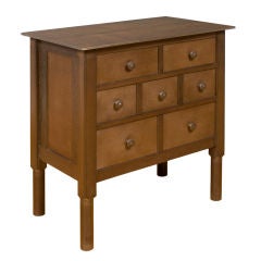 Jim Rose Shaker In Steel Seven Drawer Chest