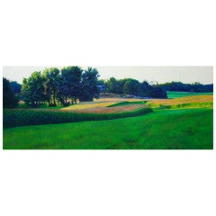 Deborah Ebbers Oil Painting, "Distant Meadow"