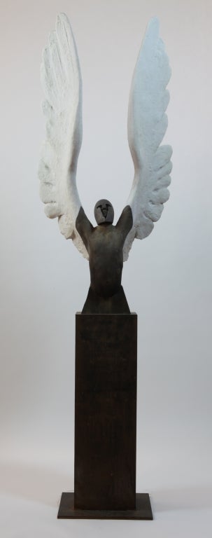 Jesus Curia Perez Bronze Sculpture, 