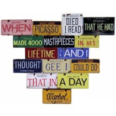 Greg Constantine- Poetic Licenses, "Warhol, When Picasso Died"