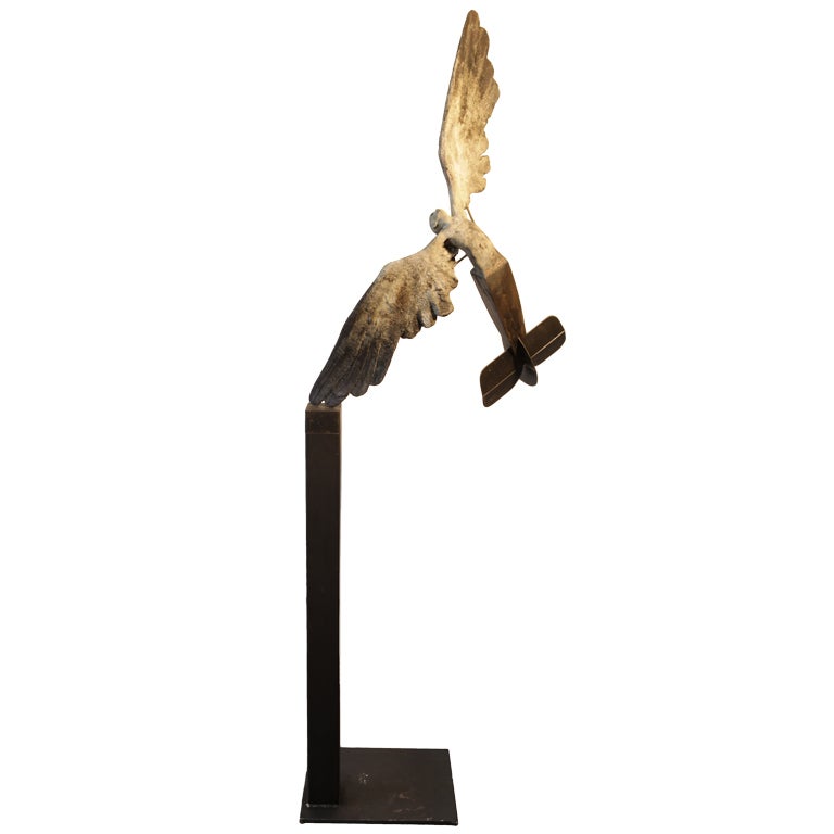 Jesus Curia Perez Sculpture: "Icaro II" For Sale