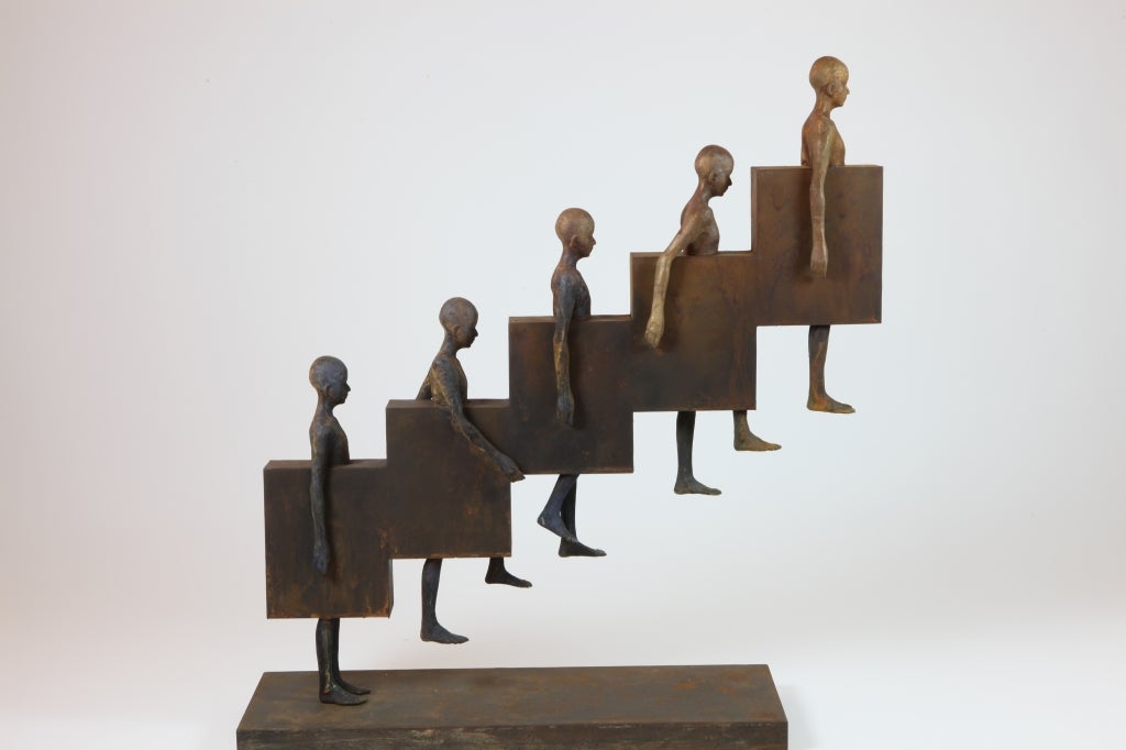 Jesus Curia Perez Sculpture: "Upstairs"