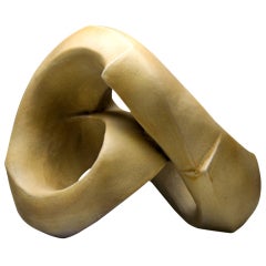 Jerilyn Virden, ceramic sculpture, "Recoil"
