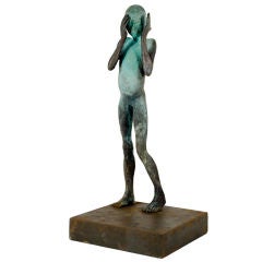 Bronze Sculpture by Jesus Curia Perez "Juego II"