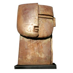 Peter Hayes "Head" ceramic sculpture