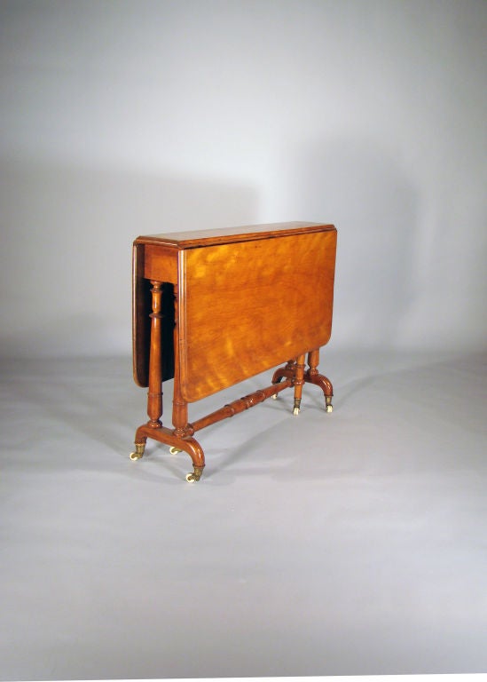 Birch Drop Leaf Table