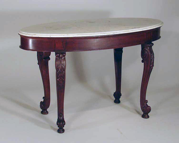 Anglo-Indian Oval Center Table For Sale 2