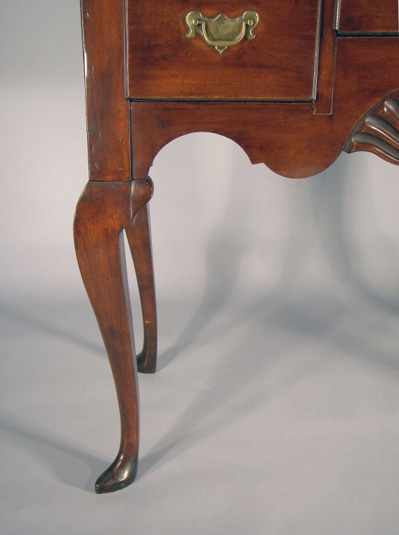 18th Century and Earlier Newport, Rhode Island Maple Flattop Highboy For Sale