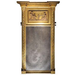 Used Boston Neo-classical "Composition Work" Mirror