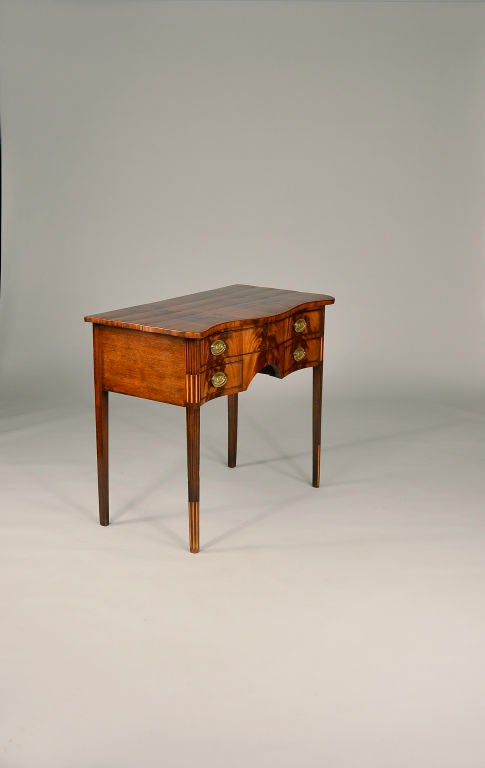 Ebony Mahogany Dressing Table