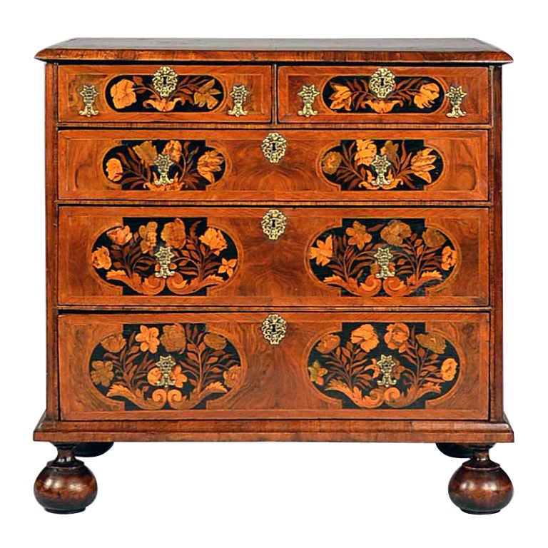 William & Mary Chest of Drawers