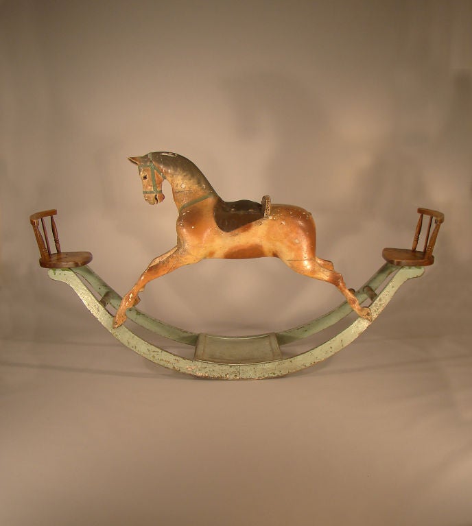 19th Century Rocking Horse For Sale