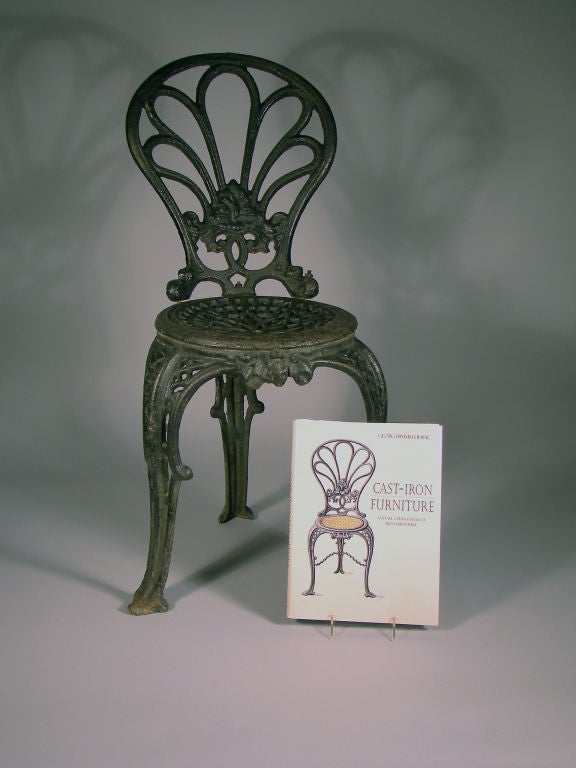 Cast Iron Chair For Sale 1