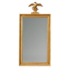 Antique Boston Gilded Mirror