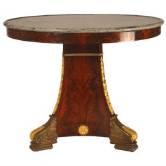 Antique French 1st Period Empire Center Hall Table