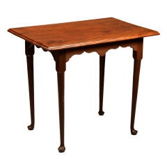 Antique Rhode Island  Mahogany Tea Table