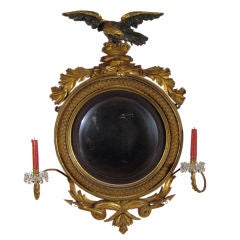 Antique Girandole Mirror