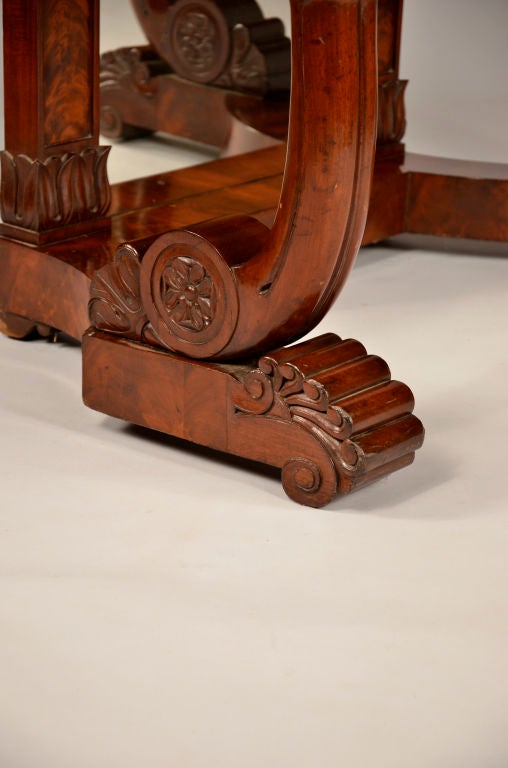 19th Century Mahogany Pier Table For Sale