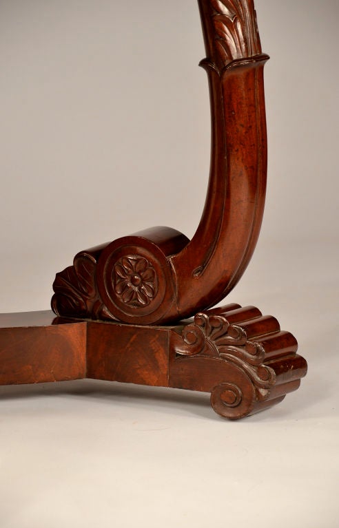 Mahogany Pier Table For Sale 2