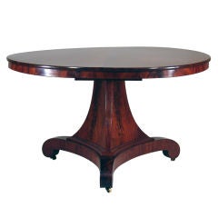 Antique Mahogany Regency Center Table