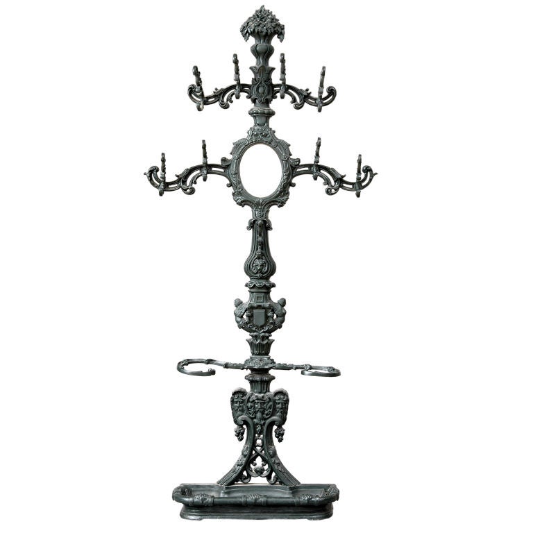 Cast Iron Philadelphia Hall Tree