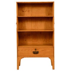 Small Pine English Late Regency Bookcase