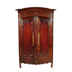 Vintage Cherry Armoire