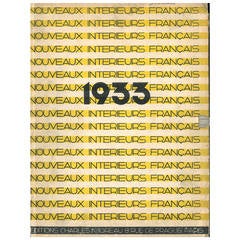 Nouveaux Interieurs Francais, 1933, 1934 and 1935