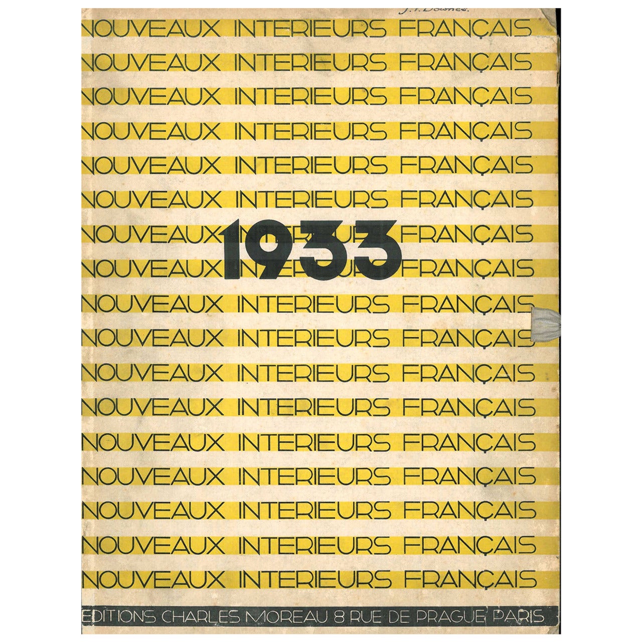Nouveaux Interieurs Francais, 1933, 1934 and 1935