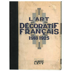 " L'ART DECORATIF FRANCAIS 1918-1925," Book 2