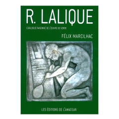 R. Lalique - Catalogue Raisonne de L'Oeuvre de Verre