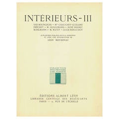 "Interieurs - III" Book by Leon Moussinac 9