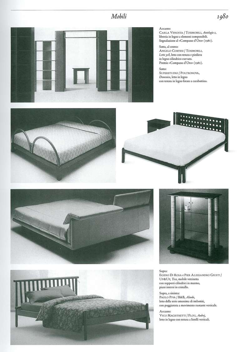 Repertorio del Design Italiano 1950-2000 von Guiliana Gramigna (Buch) (Papier) im Angebot