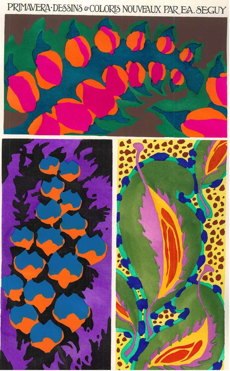 Primavera - Dessins & Coloris Nouveaux par E A Seguy 2