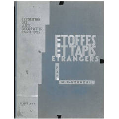 "Etoffes Et Tapis Etranger" Folio by Verneuil 3