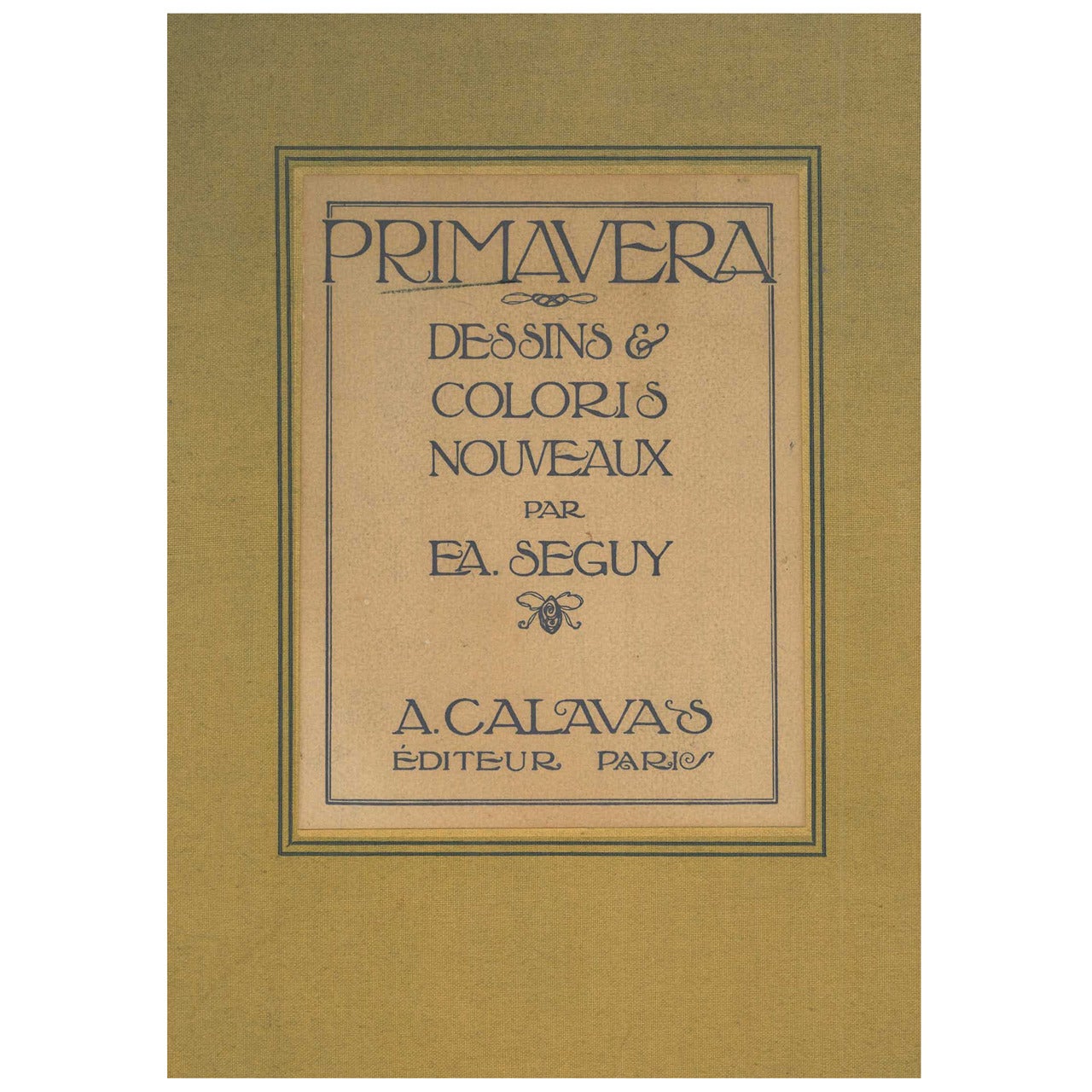 Primavera - Dessins & Coloris Nouveaux par E A Seguy