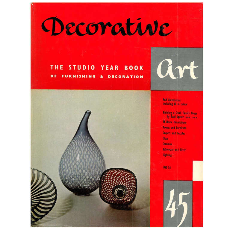 Decorative Art The Studio Year Books 195561 For Sale at 1stdibs