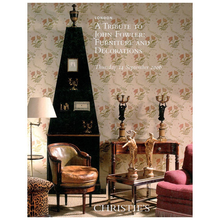 A Tribute to John Fowler. Christie's Sale Catalogue.