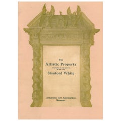 Sales Catalogue - The Artistic Property of  Stanford White