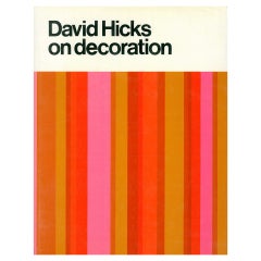Set Of 5 David Hicks Books (all Are 1st Editions)
