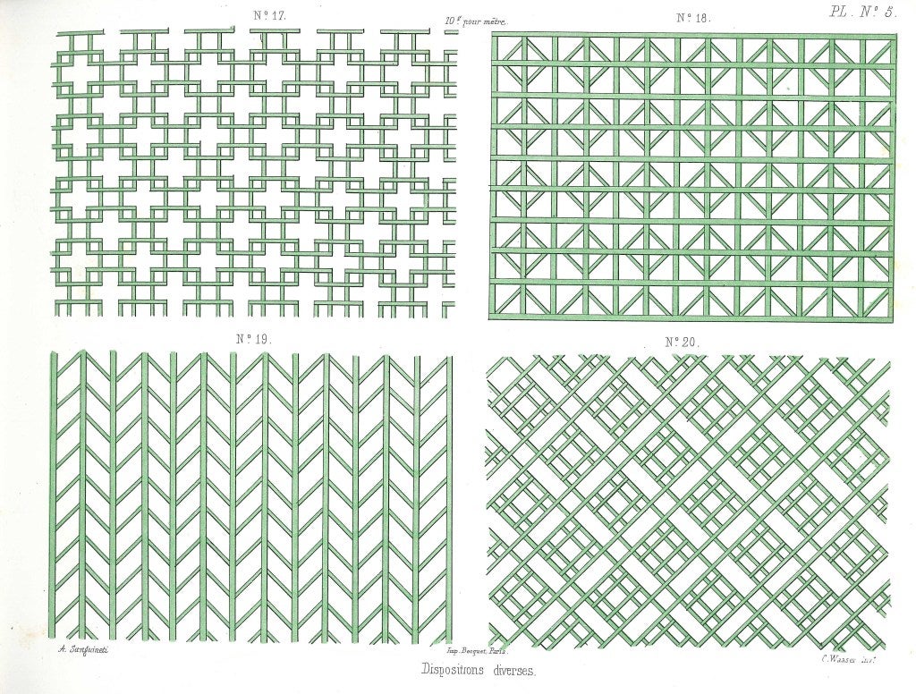 decorative treillage