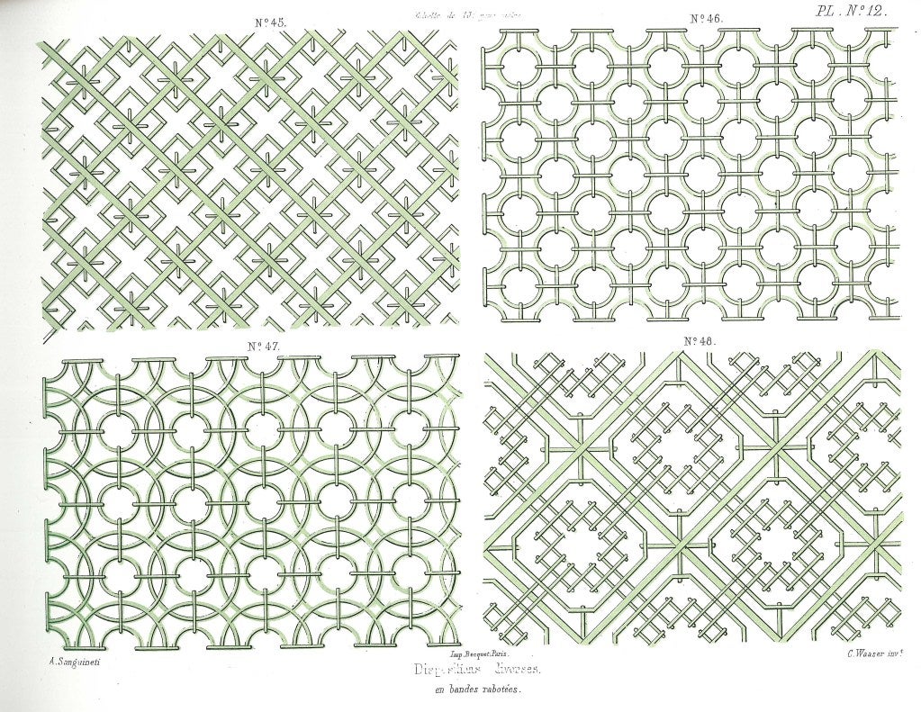 french trellis