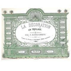 La Decoration en Treillage (Decorative Trellis Patterns)
