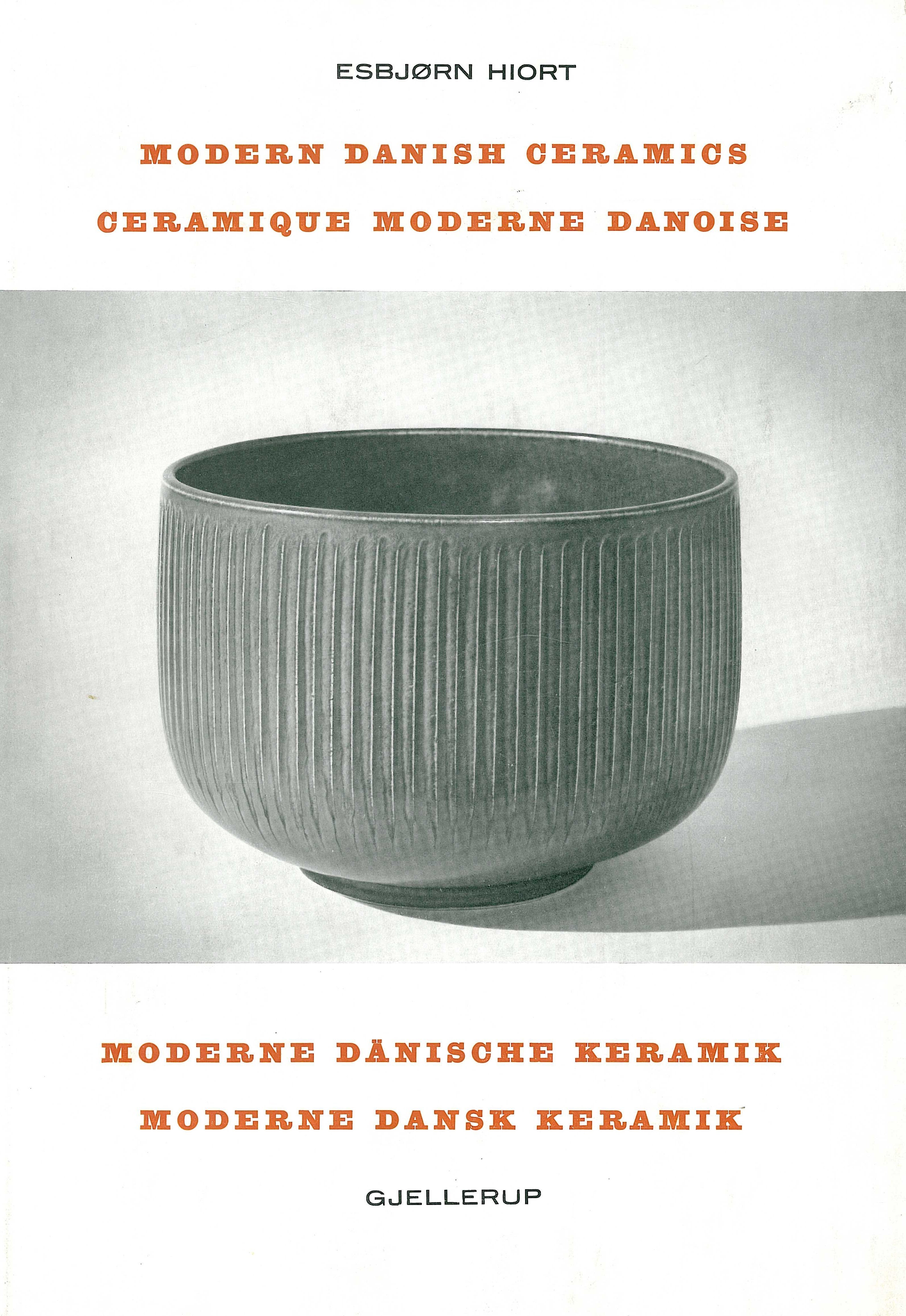 Modern 20 th century Danish Ceramics (book) For Sale at 1stDibs