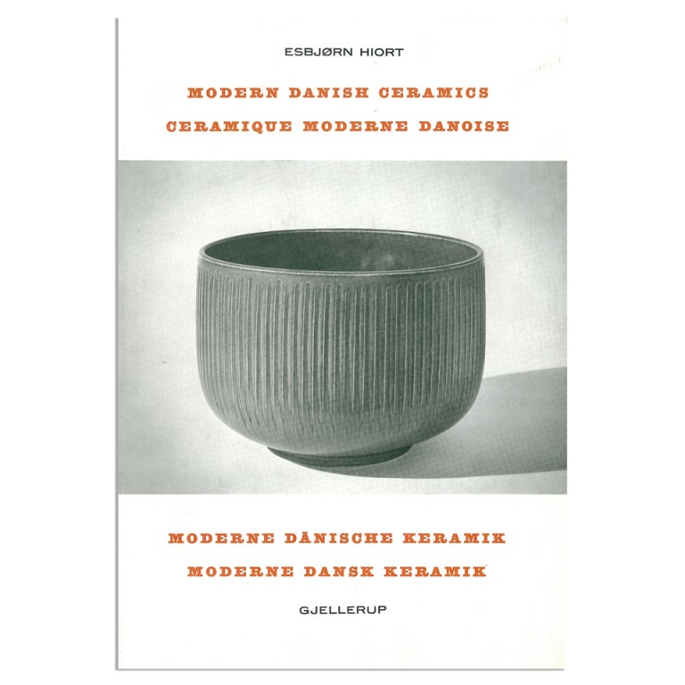 Modern Danish Ceramics (book) For Sale at 1stdibs